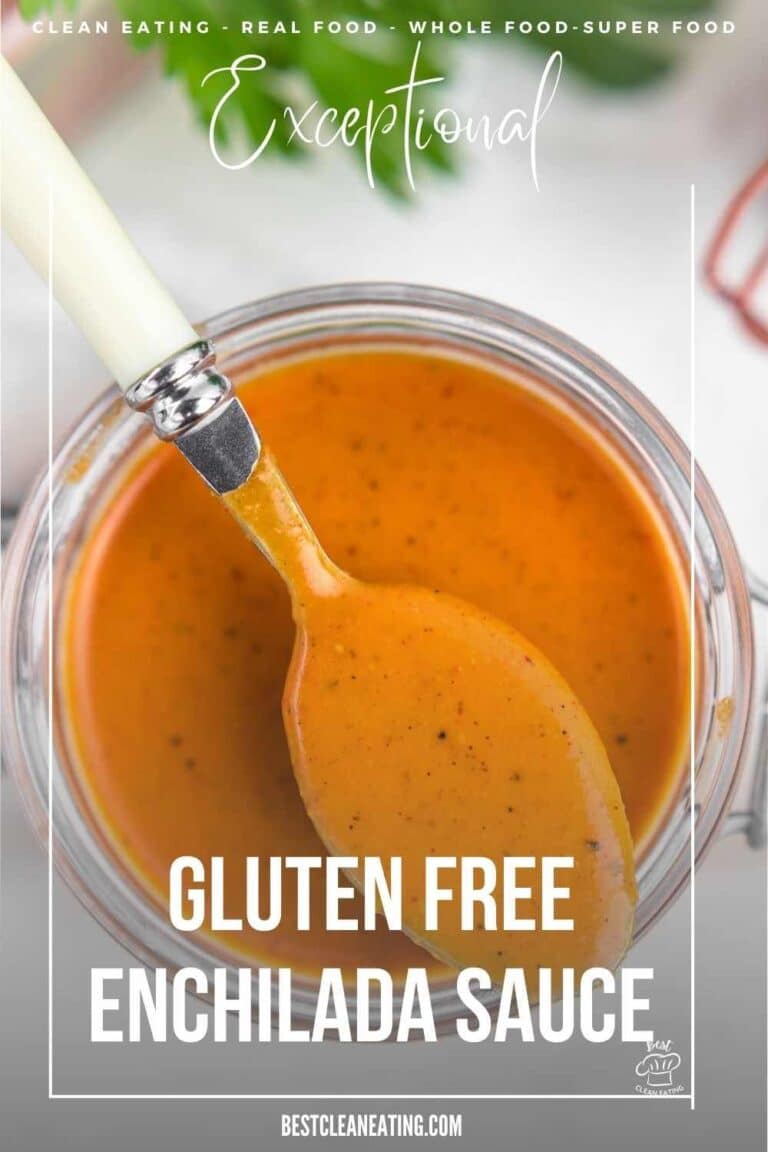 Homemade Gluten Free Enchilada Sauce Best Clean Eating