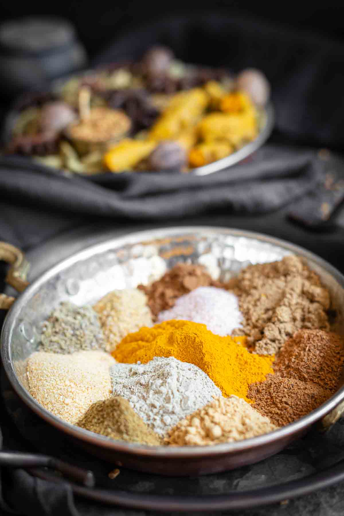 Curry Spice Blend in a bowl.