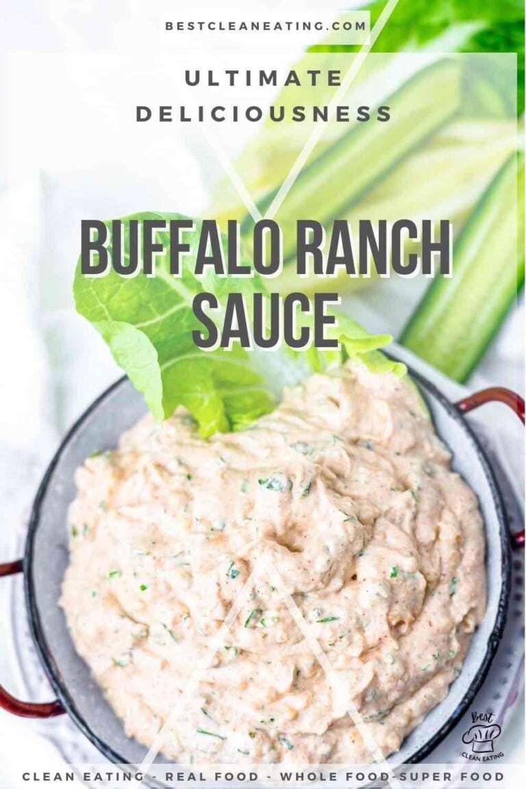 Buffalo Ranch Sauce Recipe - Best Clean Eating
