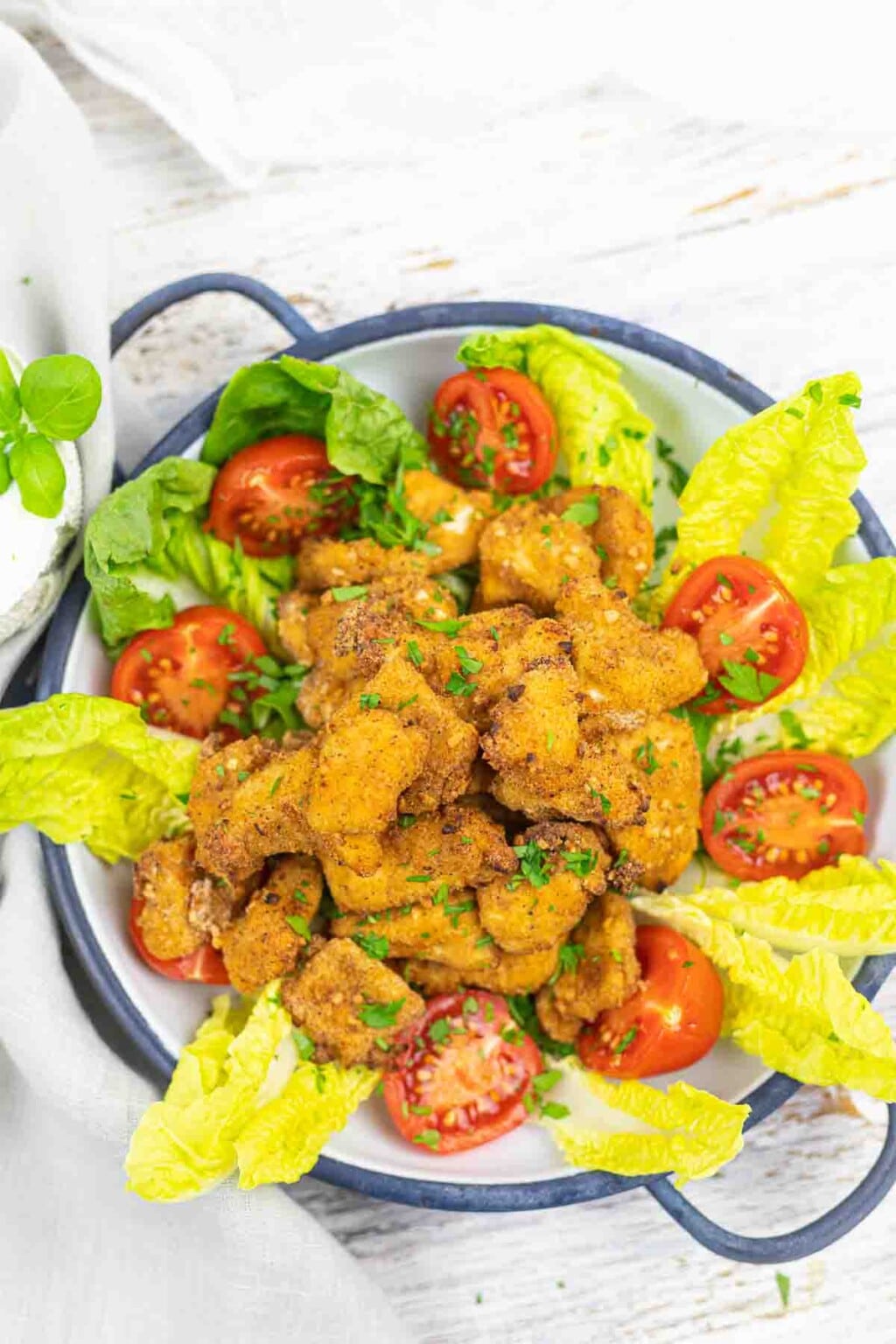 Air Fryer Popcorn Chicken Recipe - Best Clean Eating