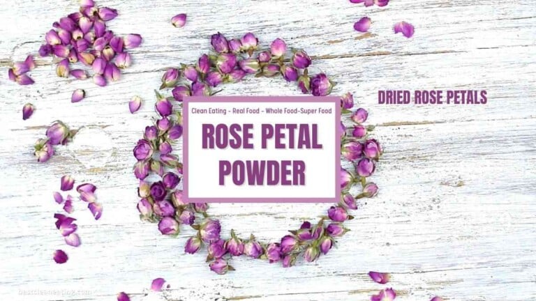 Homemade Rose Petal Powder - Best Clean Eating