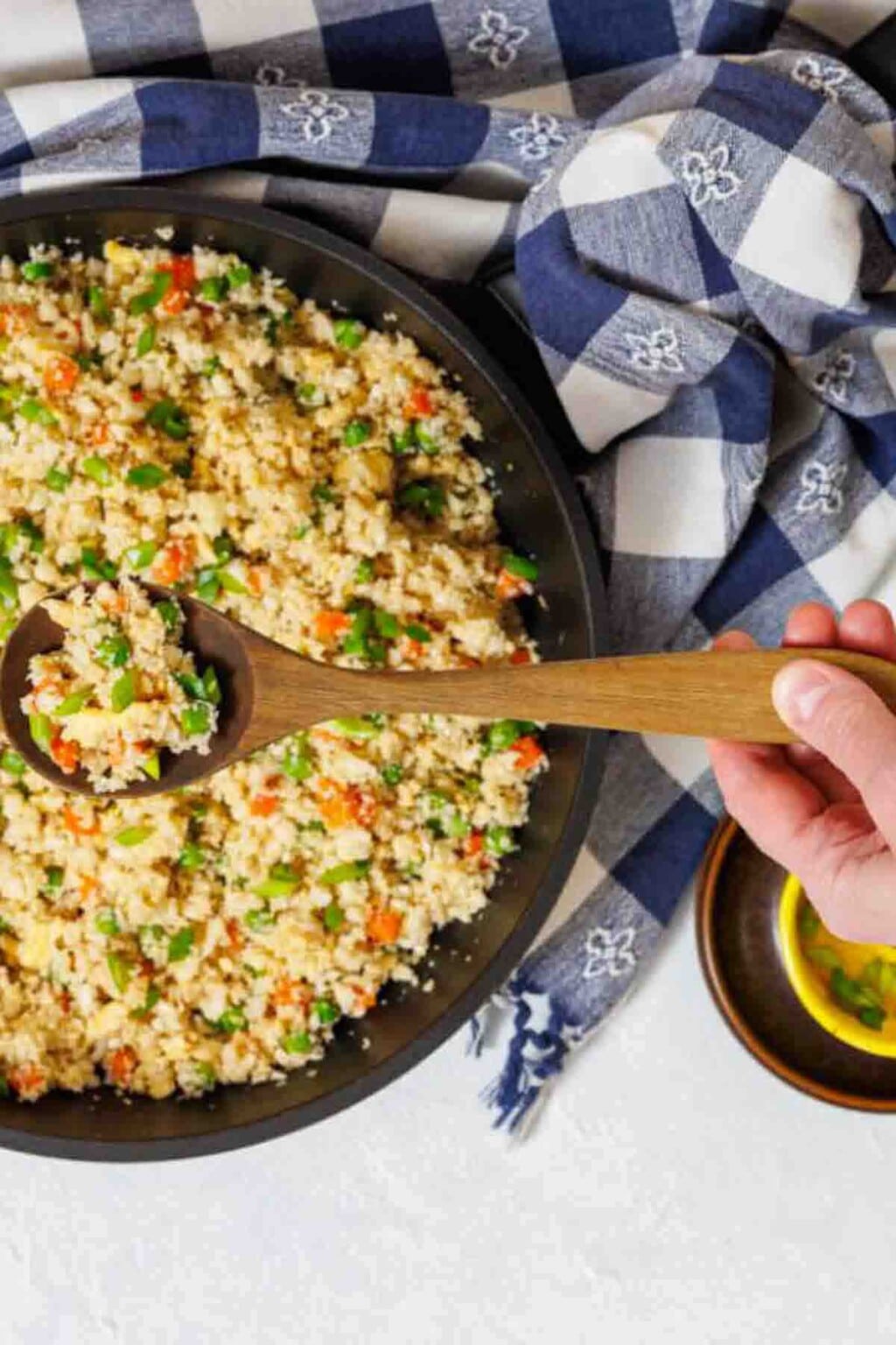 Quick Fried Rice Using Cauliflower - Best Clean Eating