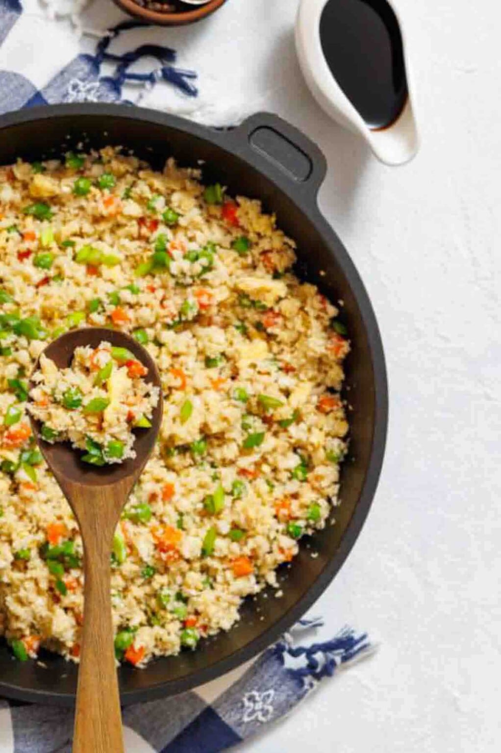 Quick Fried Rice Using Cauliflower - Best Clean Eating